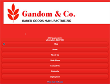 Tablet Screenshot of gandomco.us